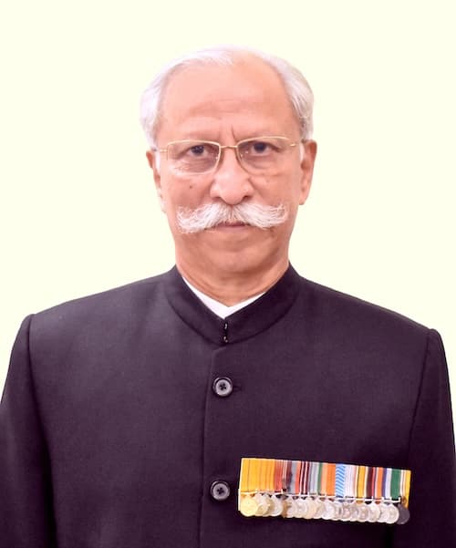 Portrait of Lt. Gen. K.T. Parnaik, PVSM, UYSM, YSM (Retd.)